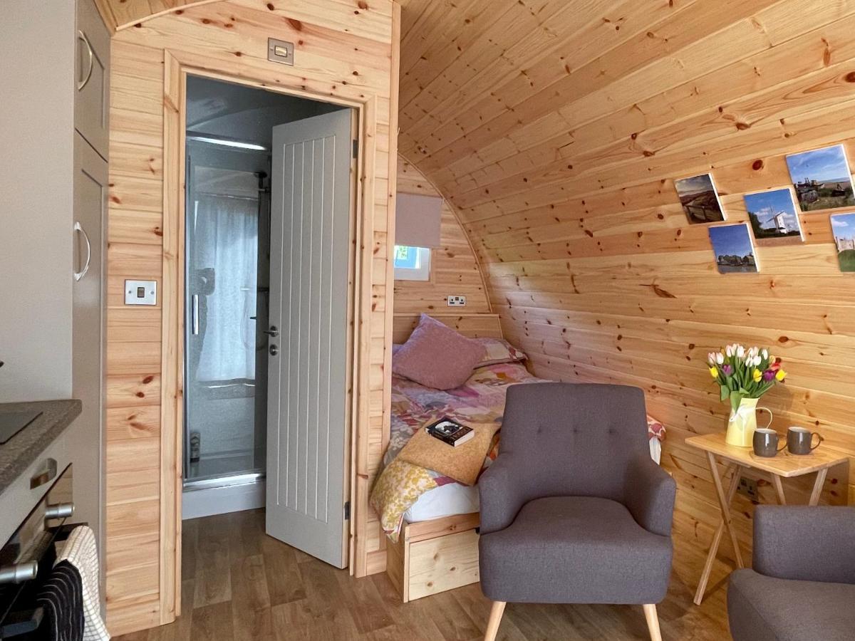 Waterpump Pod For 2 Adults With Ensuite In The Suffolk Countryside Badingham Eksteriør bilde