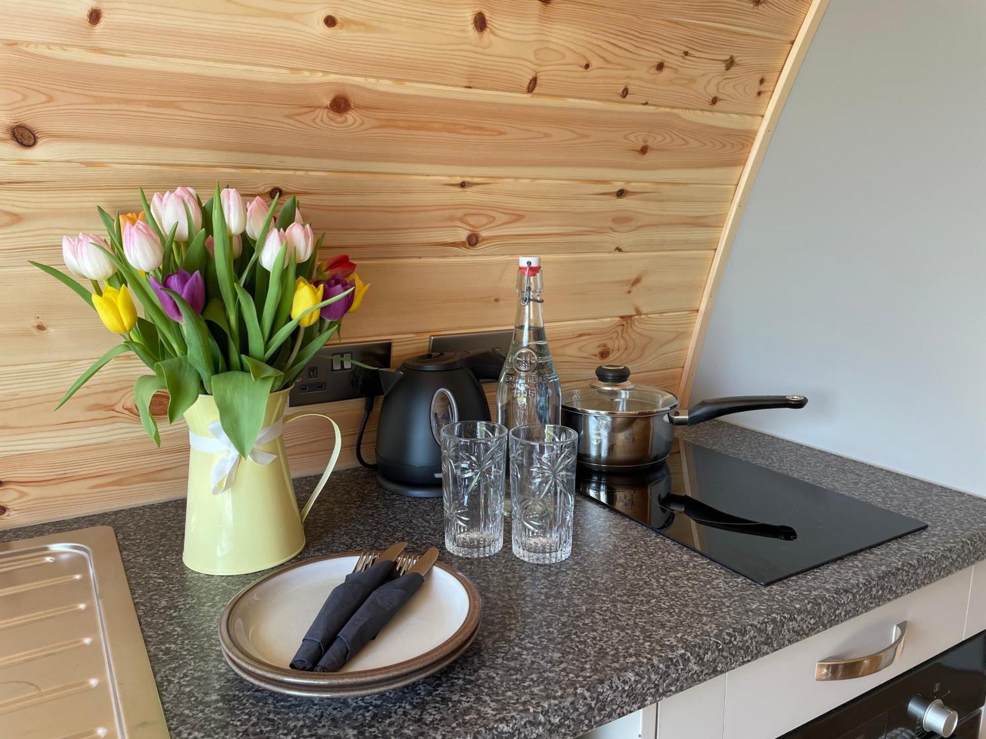 Waterpump Pod For 2 Adults With Ensuite In The Suffolk Countryside Badingham Eksteriør bilde